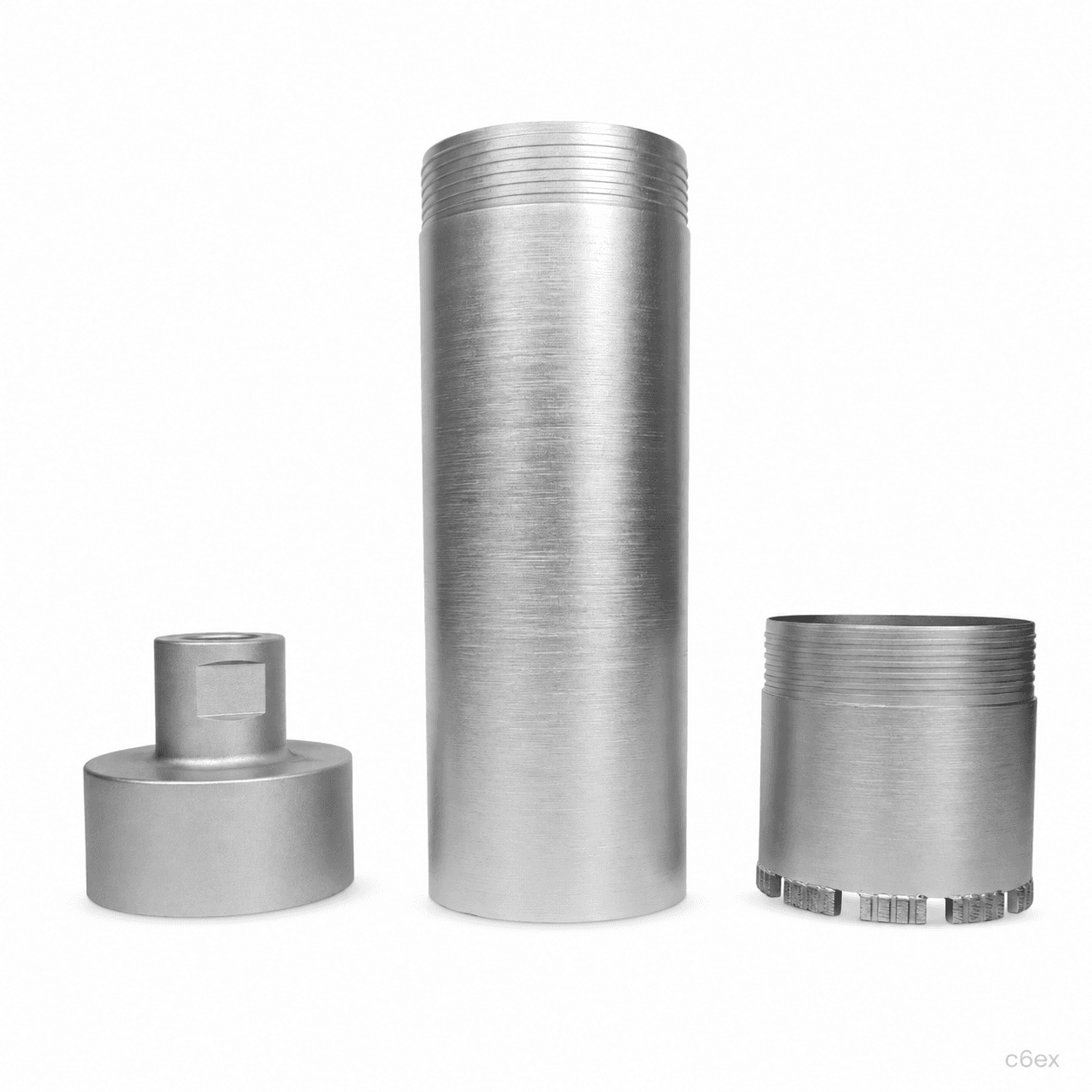 c6ex PRO Drill Bit for Core Bits - Three Parts Core Bits